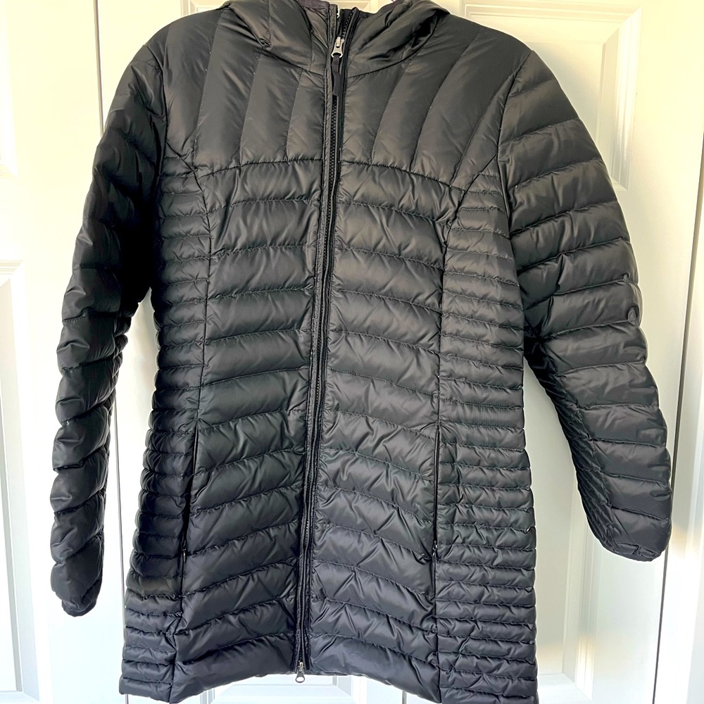 Eddie Bauer Black Down Jacket